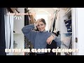 HUGE Closet Cleanout | Clean Out My Thrifted Wardrobe With Me