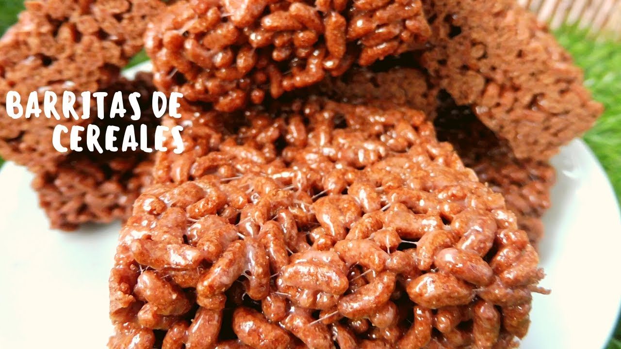 BARRITAS DE CEREALES con MALVAVISCO