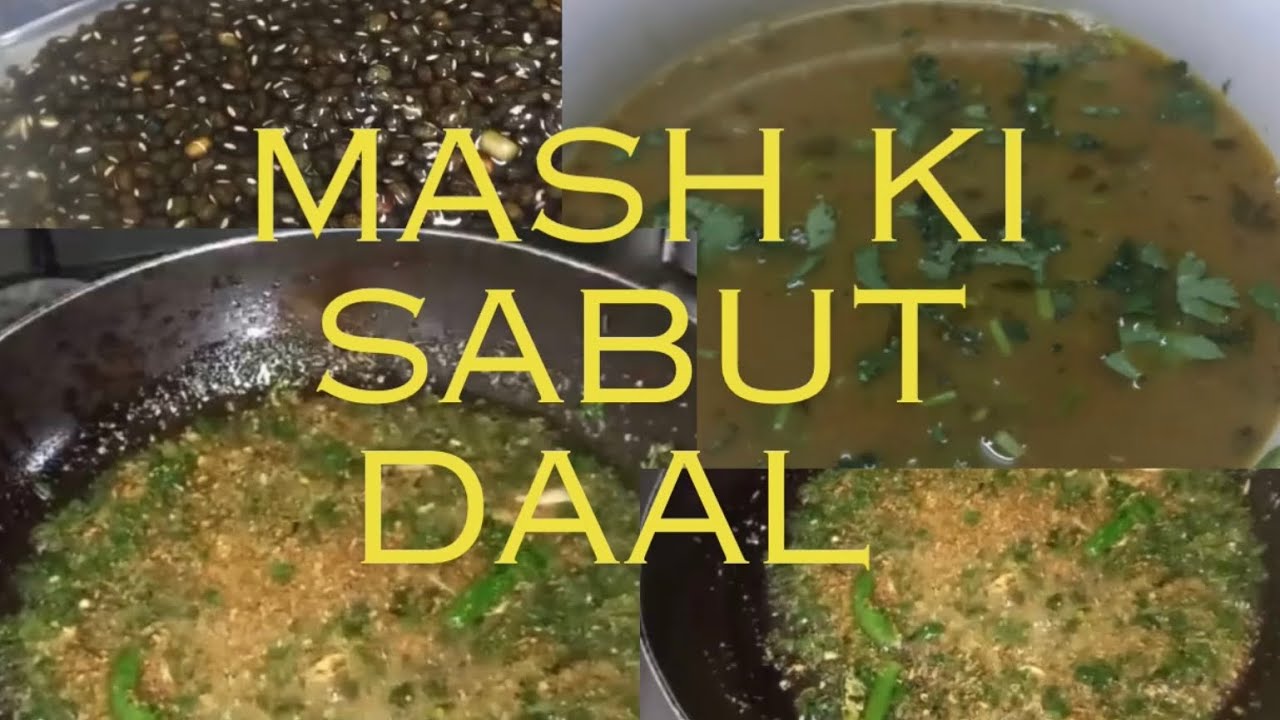 Mash ki daal | By Our Foodies Kitchen | 