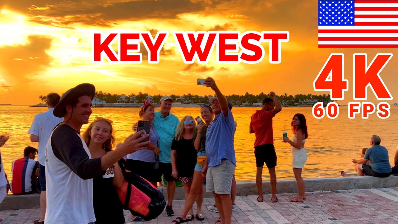 Exceptional Sunset at Key West Part 2/2 Florida 4K