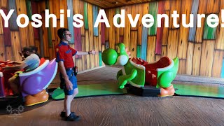 Yoshis Adventure Ride 4K POV | Epic Universe Super Nintendo World 2025