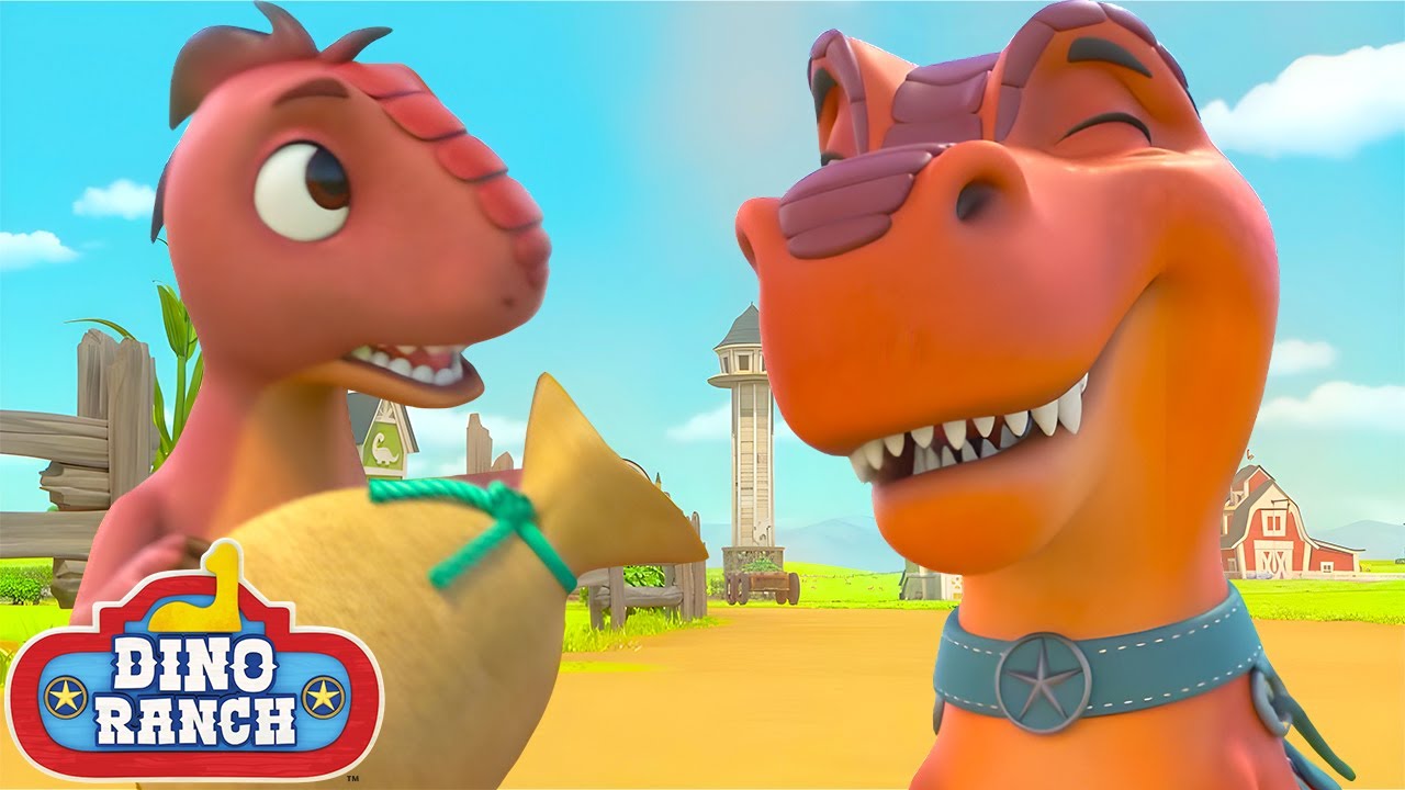 ¡Biscuit salva el día! | Dino Ranch Español - YouTube