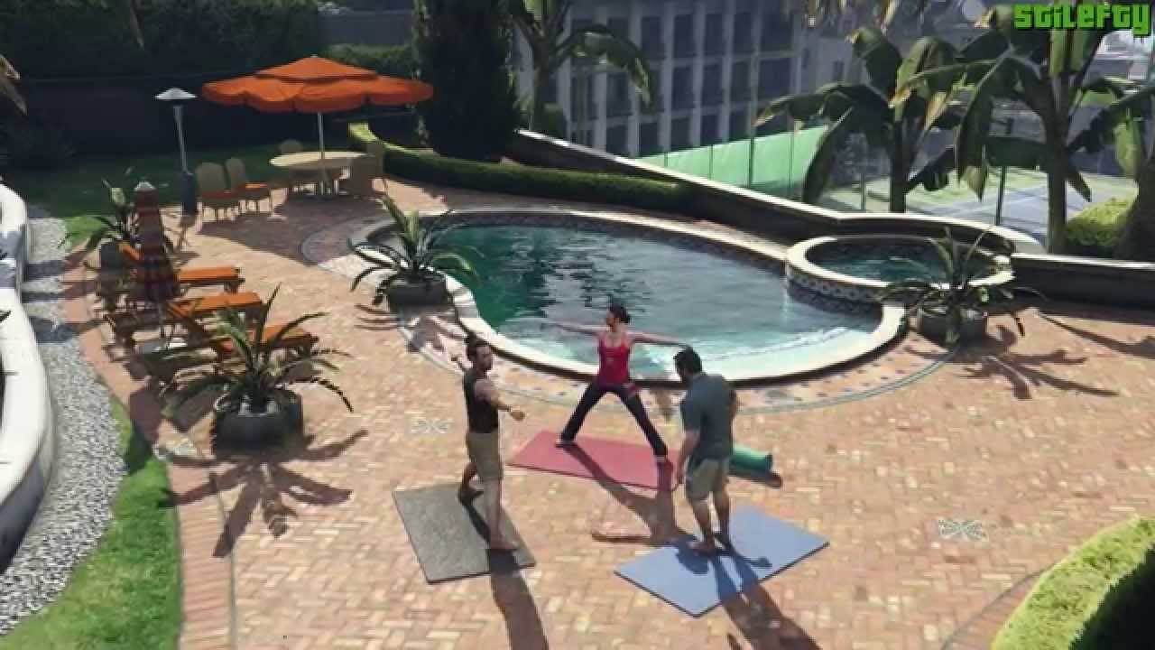 GTA 5 PC Mission 26 Did Somebody Say Yoga? [Gold Medal] YouTube