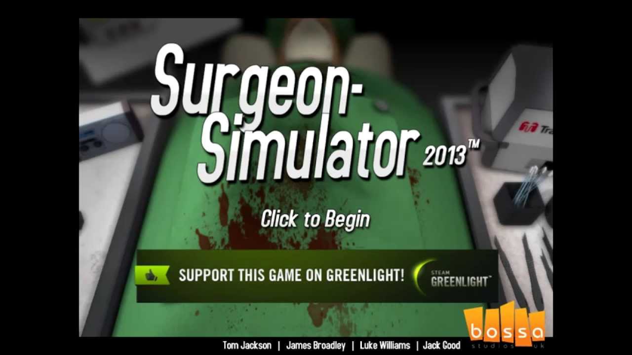 Bild från Krigsgeten förfestar: Surgeon Simulator 2013