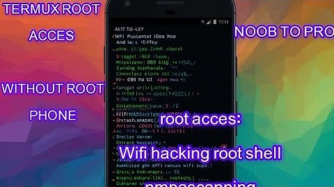 Termux root acces without root phone noob to pro