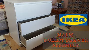 IKEA Malm 3 Chest Drawer Assembly