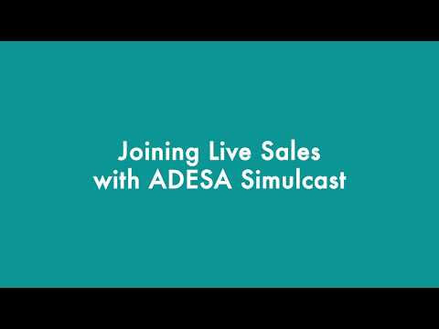 ADESA.com - Joining Simulcast Sales