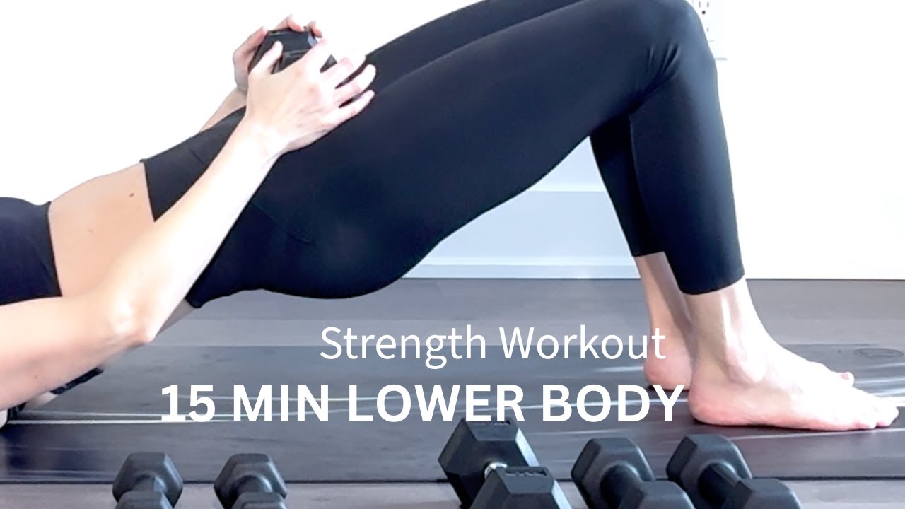 FAT BURNING LOWER BODY DUMBBELL WOMEN 40+ | Tone Legs & Glutes Safely