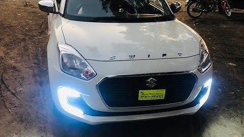 New Swift DRL and Fog Lamps