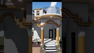 जबरदस्त घर का नक्शा, Best House Plan Elevation Design porch portico elevation map Naksha