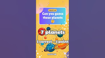Guess the planets #gameplay #quiz #planet