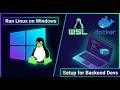 Ep 7: Run Linux on Windows: WSL &amp; Docker Setup for Backend Devs