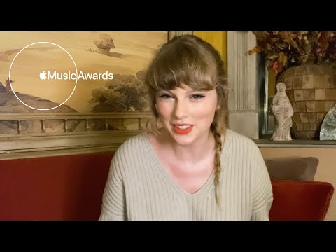 Taylor Swift Feels Closure After Releasing Evermore - First Look | Apple Music Awards 2020