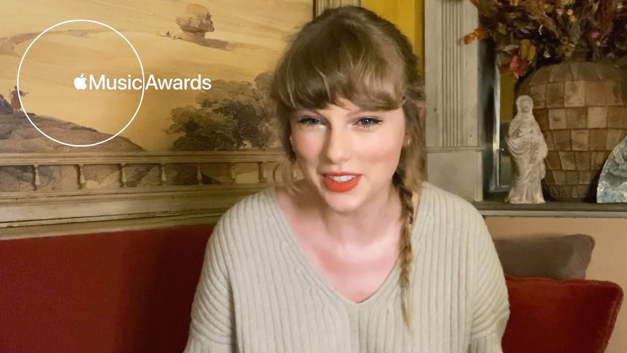 Taylor Swift Feels Closure After Releasing Evermore - First Look | Apple Music Awards 2020