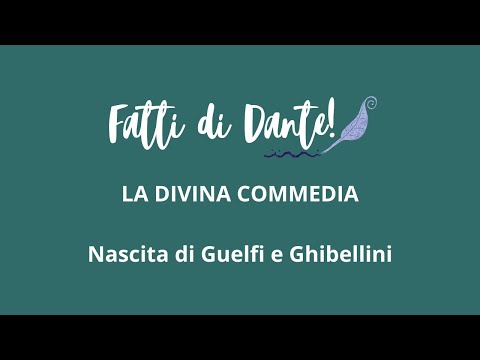 Storia di Firenze nella Divina Commedia: Buondelmonte e la nascita di Guelfi e Ghibellini