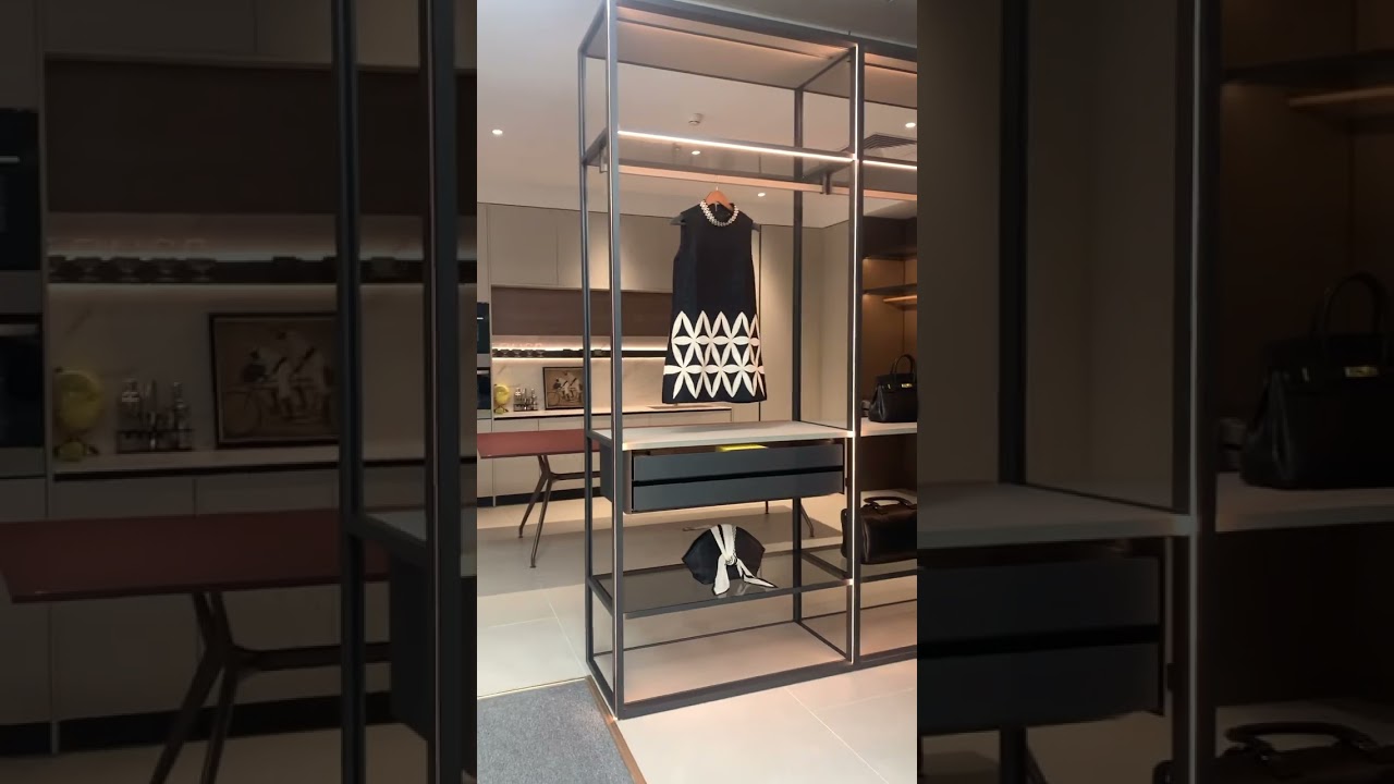 All Glass Closets with Led and accessories ✌️👇 