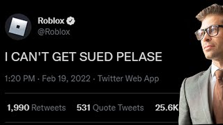 Roblox Is Getting Sued Again.. Audio Removal