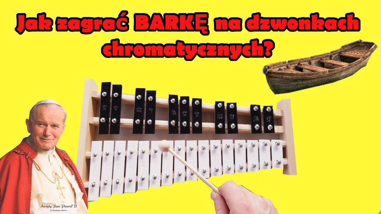 Barka Dzwonki Chromatyczne Cymbalki Instrumental Cover Tutorial Youtube