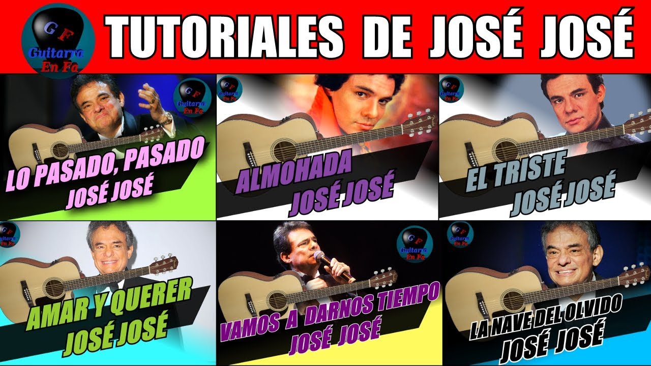 TUTORIALES DE GUITARRA DE JOSÉ JOSÉ | REWIND - YouTube