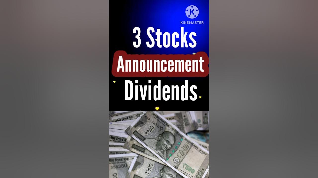 Dividend Paying Stocks Next Week🔥High Dividends Stocks 2024🔥Ex