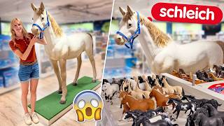Mijn MEGA SCHLEICH PAARD in de winkel GESPOT! 😱🐴