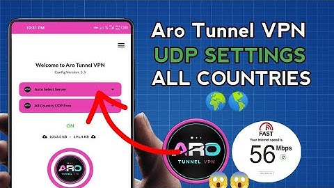How To Setup Aro Tunnel VPN with all Country UDP Settings for Secure Online Browsing