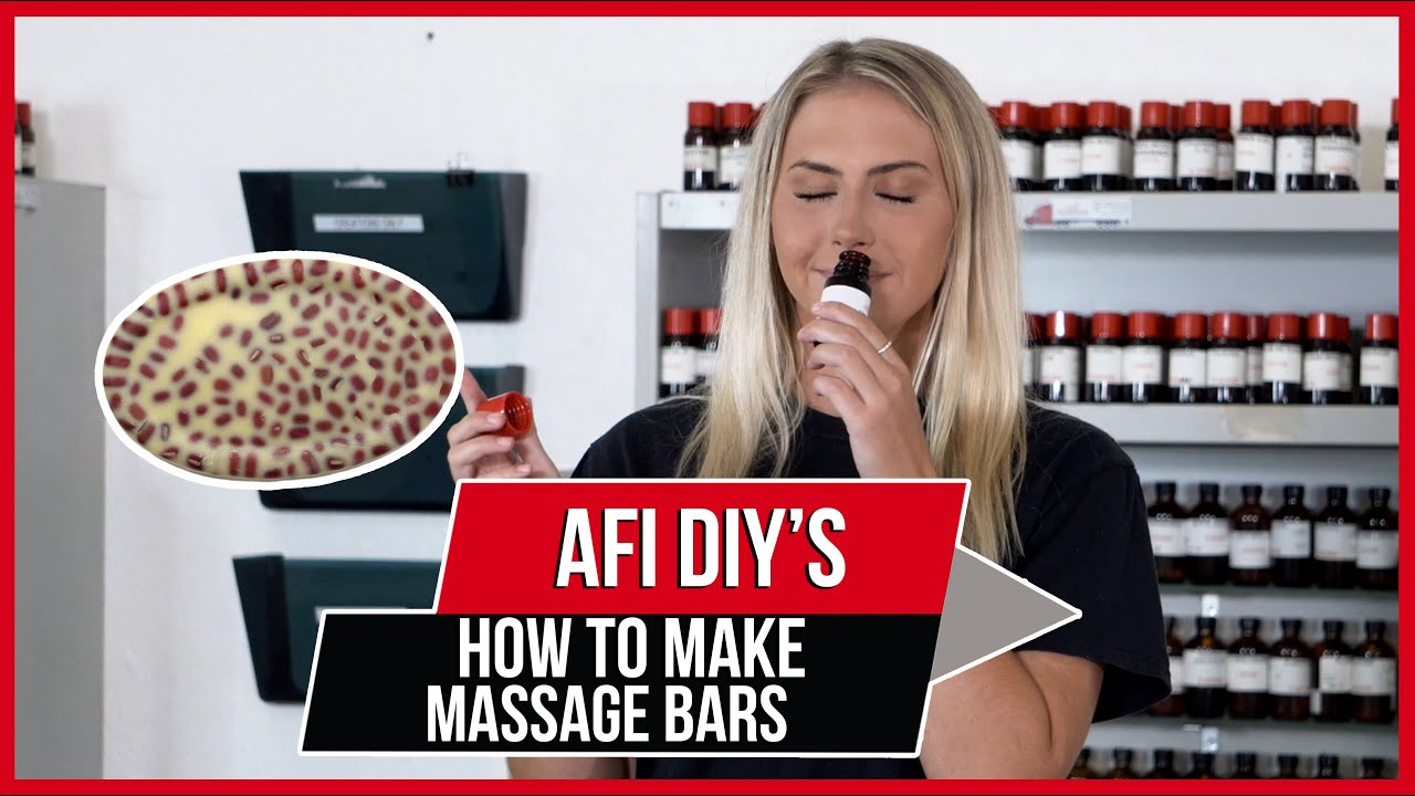How to make massage bars | AFI's DIYs