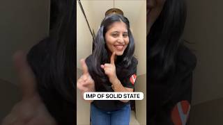 🔥IMP Questions Of Solid State- Siona Mam #chemistry #class12 #mhtcet2025 #science #shortfeatures #yt