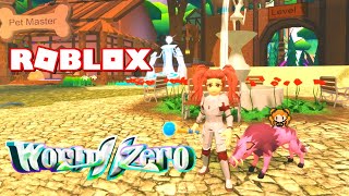 Roblox Word Zero New Animals Walkthrough How To Evolve Pets Where To Battle The Boss Levels Youtube - zero world roblox getting started