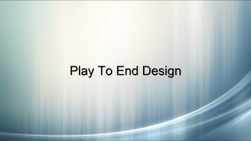 How To Use Play To End Design Tool In Stitchmax. (0143)