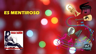Es Mentiroso - Olga Tañón (Letra)