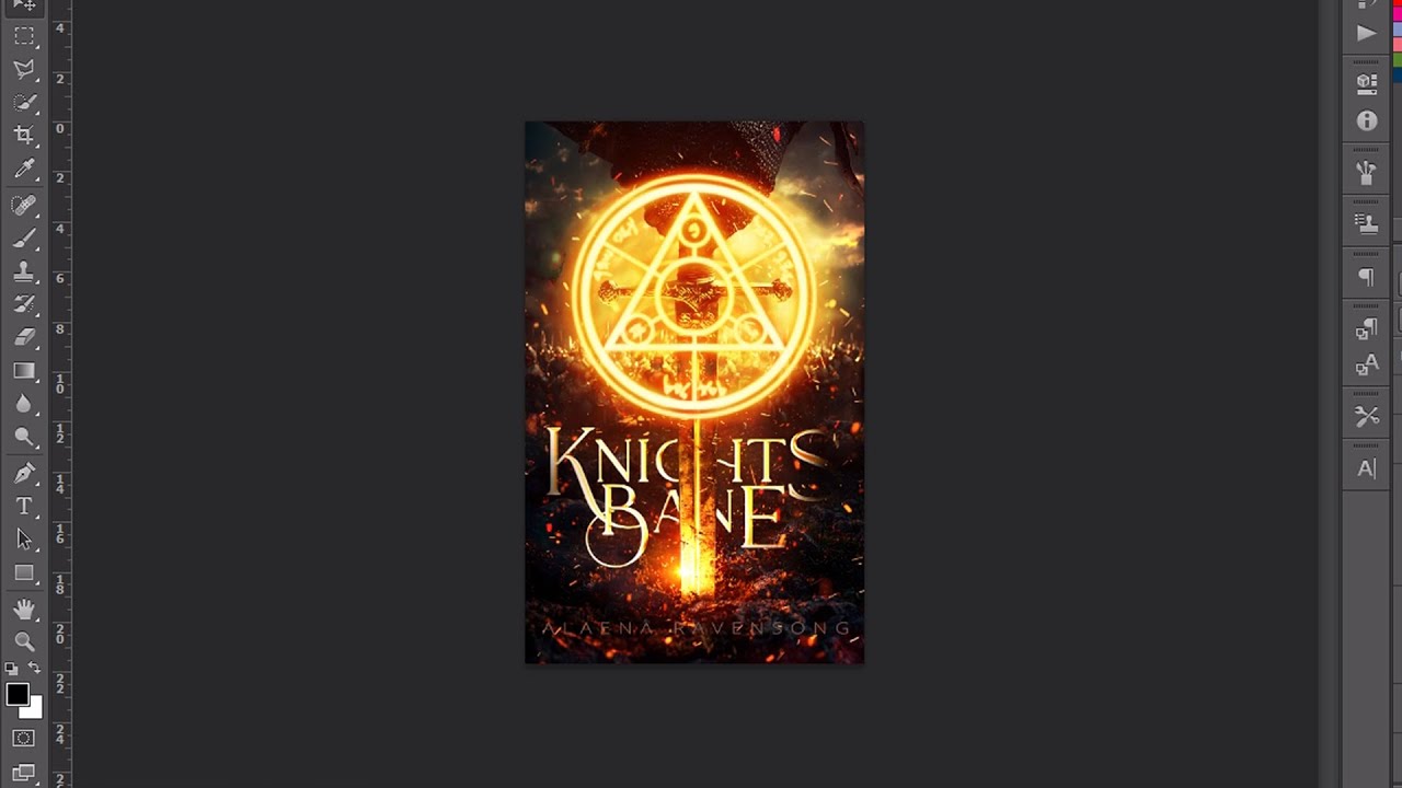 Creating an EYE-CATCHING fantasy premade book cover design | Ink Story Designs | Part 1