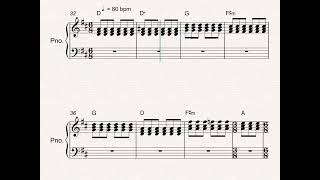 Roar  Christmas Kids piano Transcription