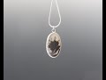 Dendritic Agate Pendant