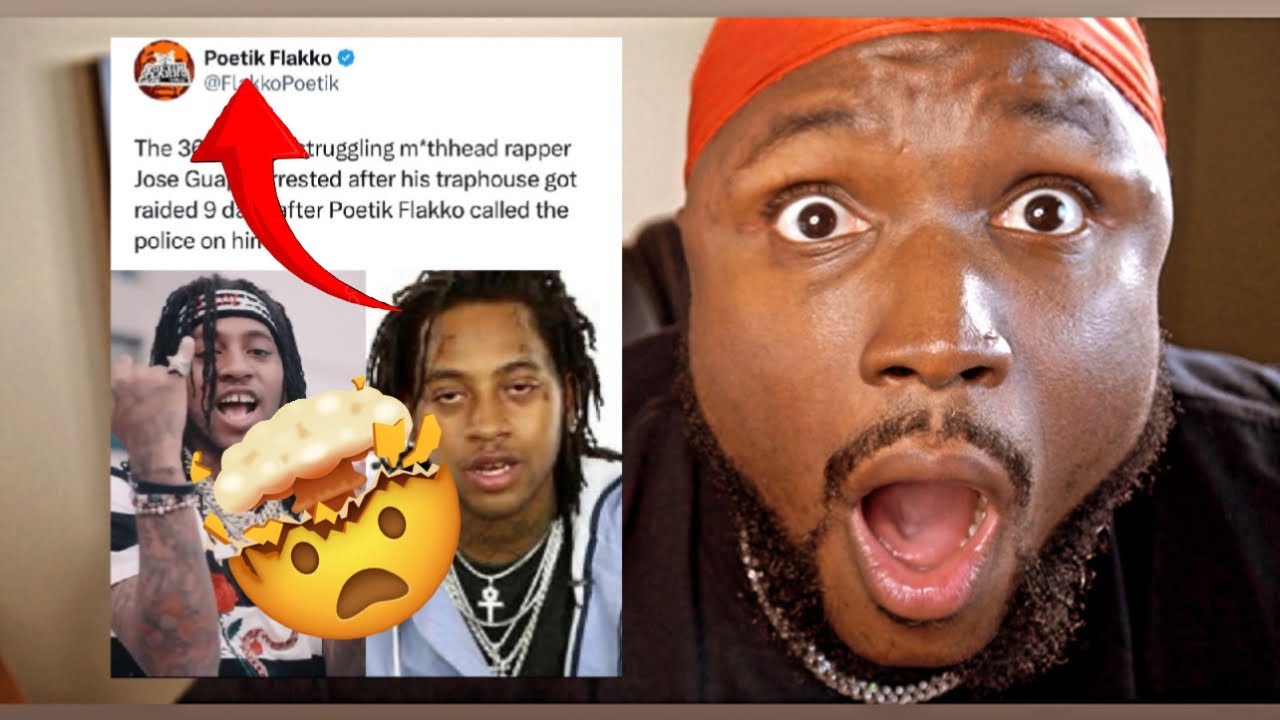 POETIK FLAKKO GOT ATLANTA RAPPER JOSE GUAPO LOCKED UP “ THAT’S MY WORK ...