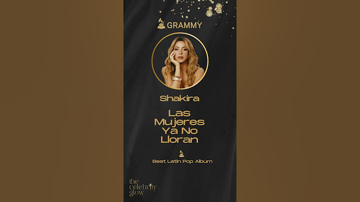 Grammy 2025: Latin Queen Shakira Scores Another Grammy! Best Latin Pop Album Victory! #shakira