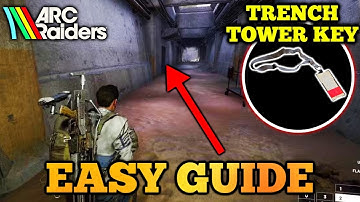 How to Find and Use the Spaceport Trench Tower Key in ARC Raiders | FULL EASY GUIDE!