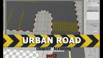 3ds max 2016 how to texture a road for animation and archviz uses- 2/2