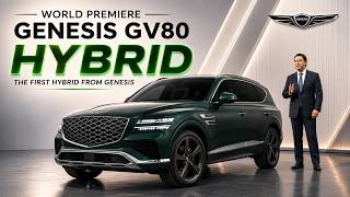 2027 Genesis GV80 Hybrid Finally Arrives With 352 HP