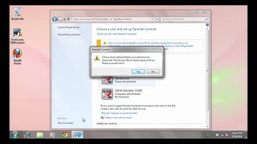 VAIO- How to enable and set up parental controls on a Windows 7 PC