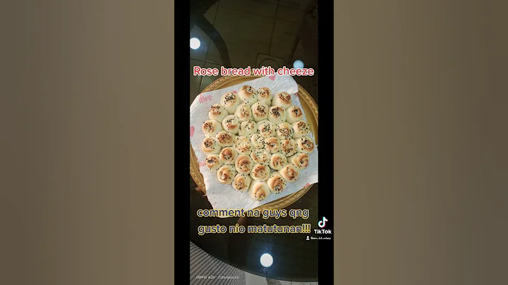 Making rose bread w/cheeze & saatar w/cheeze roll