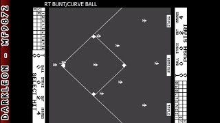 Atari Baseball © 1979 Atari - Arcade Gameplay