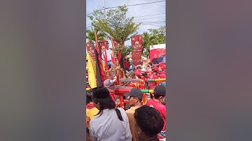 印度尼西亚山口洋2023年农历正月十五元宵节，神明游街洗路早上（第十五季）