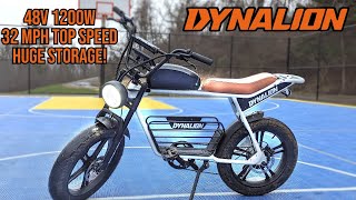 Dynalion K72 Electric Bike Honest Review: 32 MPH TOP SPEED!