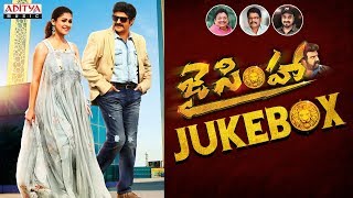Jai Simha Jukebox || Balakrishna, Nayanthara || KS Ravi Kumar || C Kalyan || Chirantan Bhatt