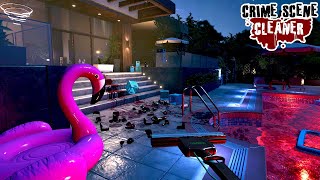 激ヤバすぎる殺人が起こった事件現場をお掃除するゲーム【Crime Scene Cleaner】