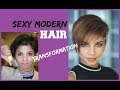 2018 Hair transformation From boring to sexy/ Haircut and Hair color/Blush with me