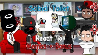 Skibidi toilet + Tv Man React to Skibidi toilet Meme + Bonus | Full Video