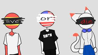 I CANT DECIDE! COUNTRYHUMANS FT. Martial, Spain, America and Japan!