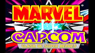 Marvel vs. Capcom -Ryu Playthrough (PSX)